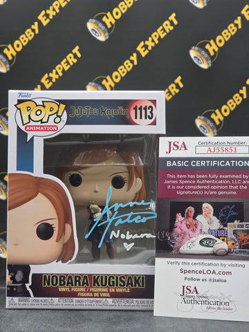 Nobara Kugisaki #1113 - Autographed By Anne Yatco / JSA Certified - Jujutsu Kaisen