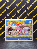 Shadow & Amy 2 Pack - Flocked / 2024 Target Con - Sonic The Hedgehog