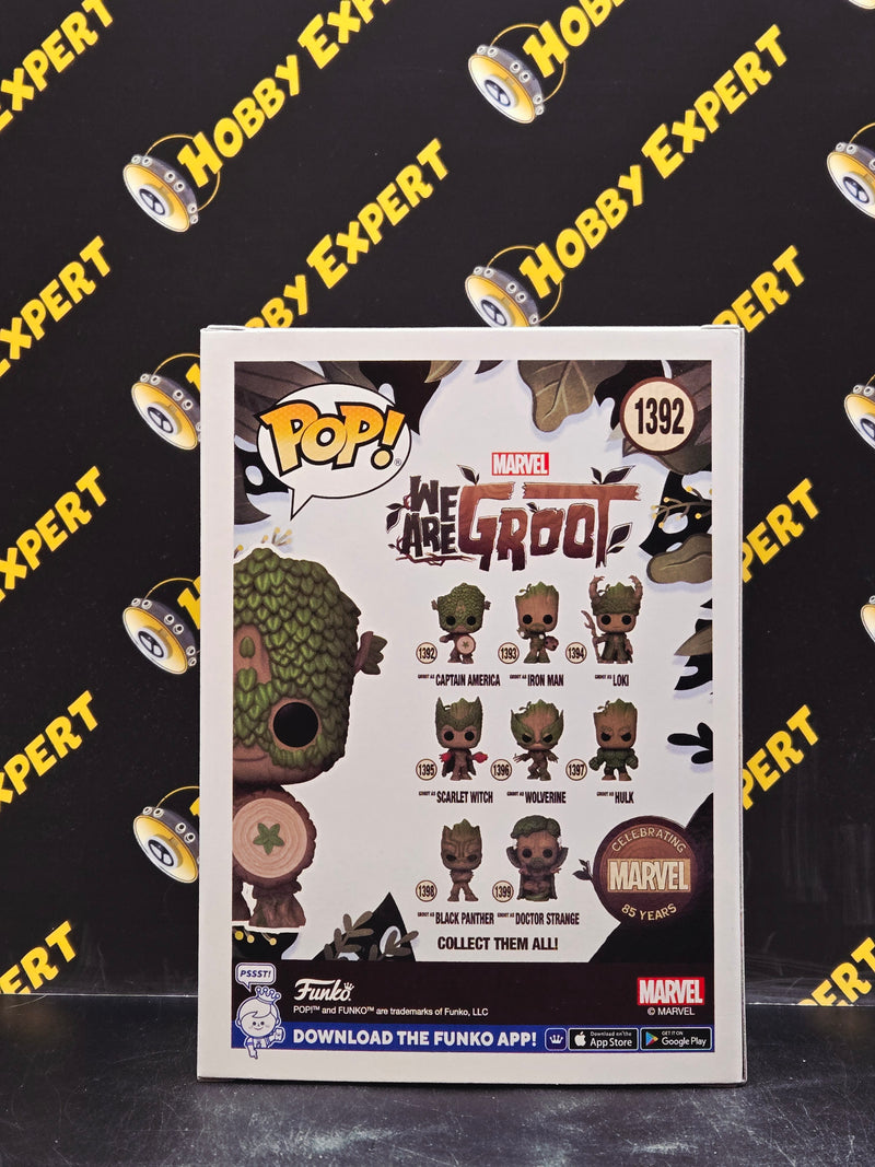 Groot As Captain America