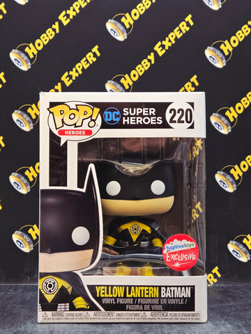 Yellow Lantern Batman #220 - Fugitivetoys Excl. - DC Super Heroes