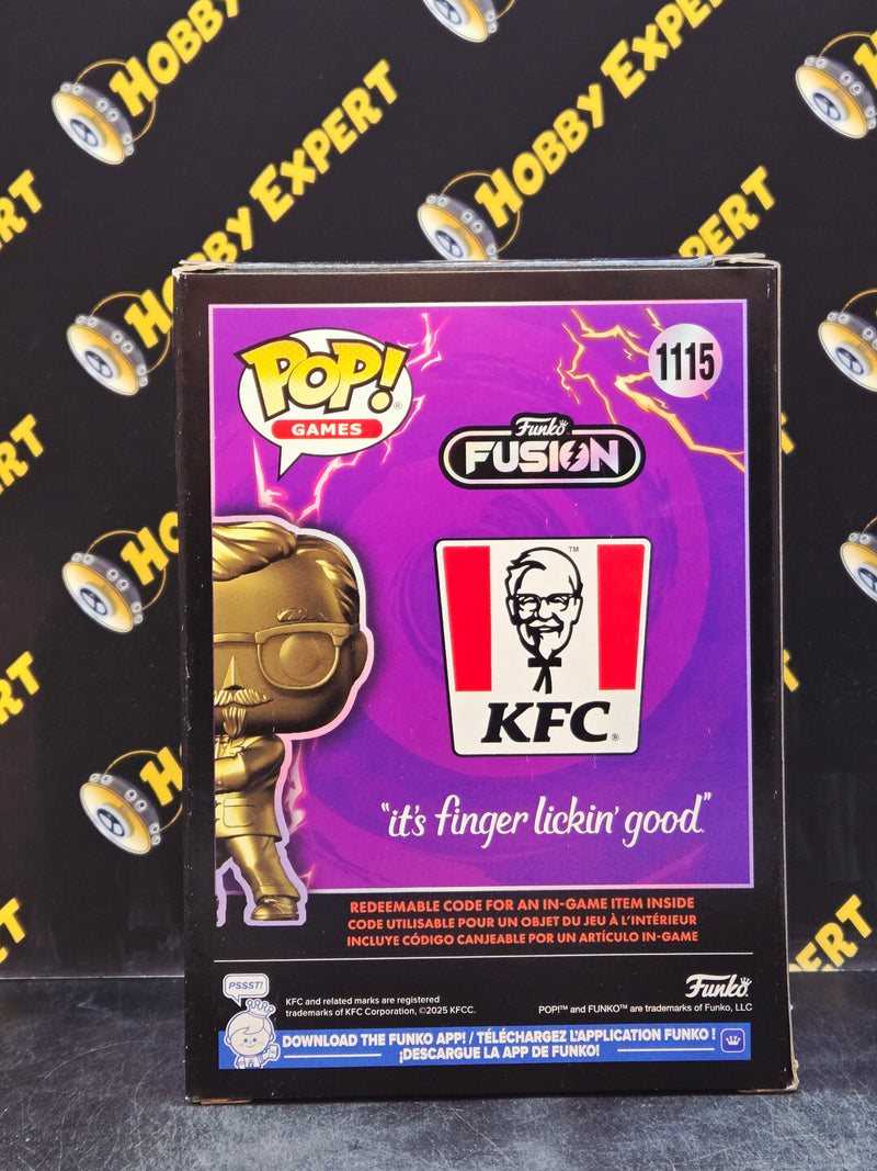 Colonel Sanders With Nugget Launcher