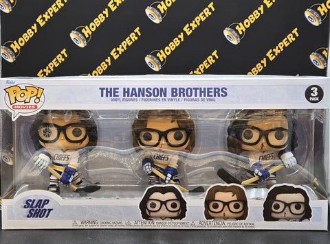 The Hanson Brothers 3 Pack - Slap Shot