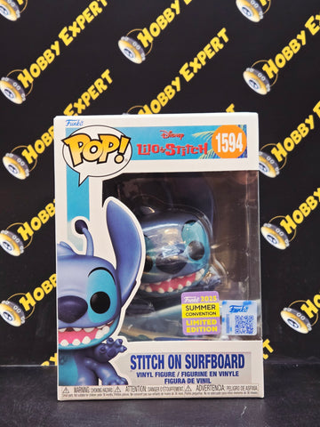 Stitch On Surfboard #1594 - 2025 SDCC Shared Excl. - Disney Lilo & Stitch