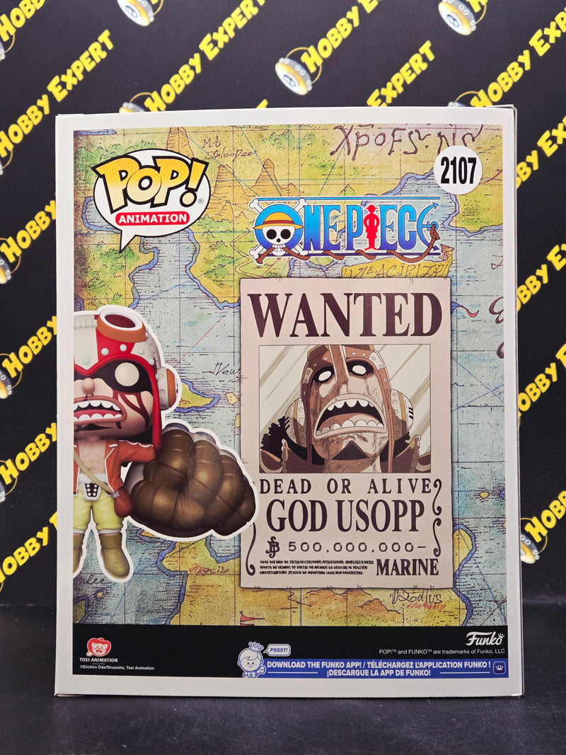 God Usopp Wanted Poster