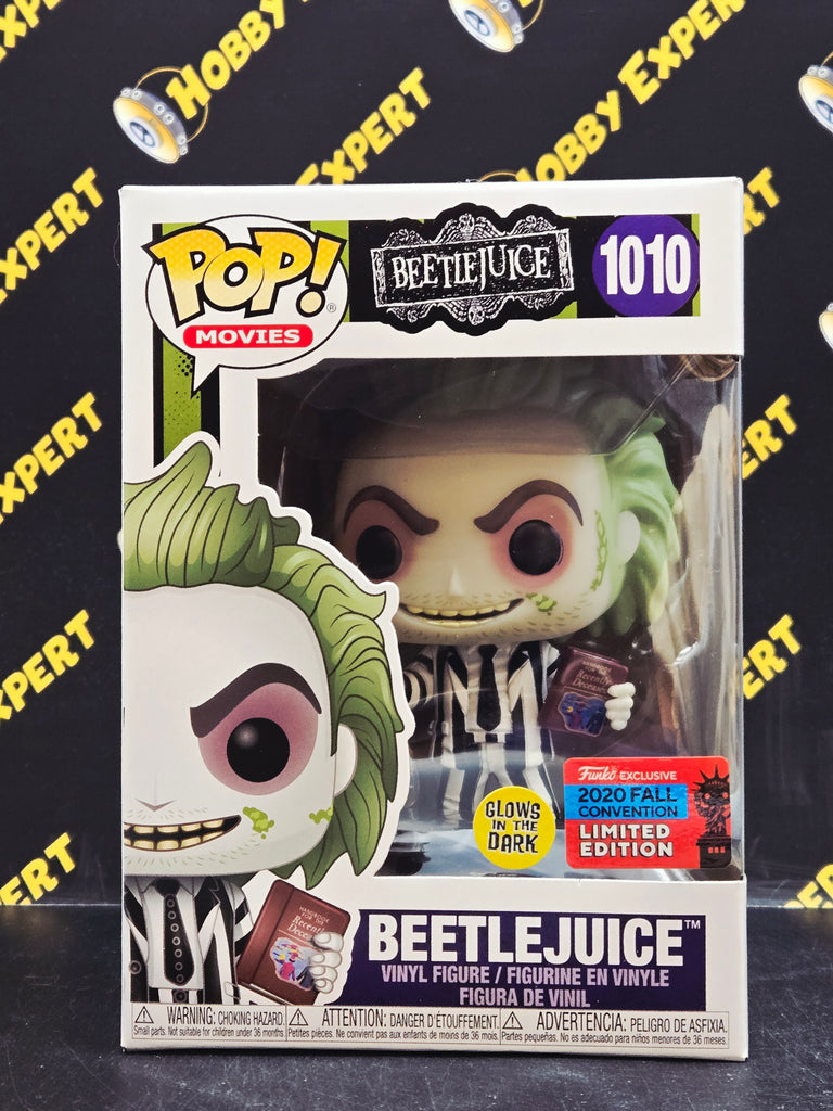 Funko Pop Beetlejuice 1010 GITD - Fall Convention 2020 - édition Limitée