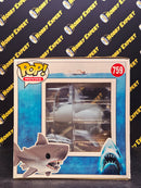 Great White Shark With Diving Tank