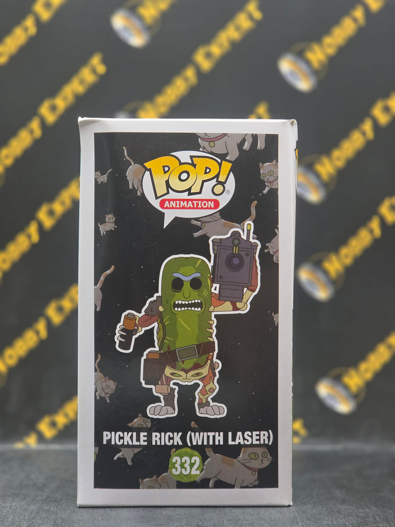 Pickle Rick With Laser