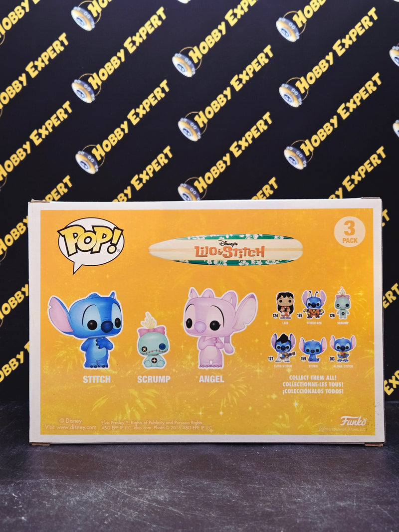 Stitch, Scrump, & Angel 3 Pack - Hot Topic Excl. - Disney