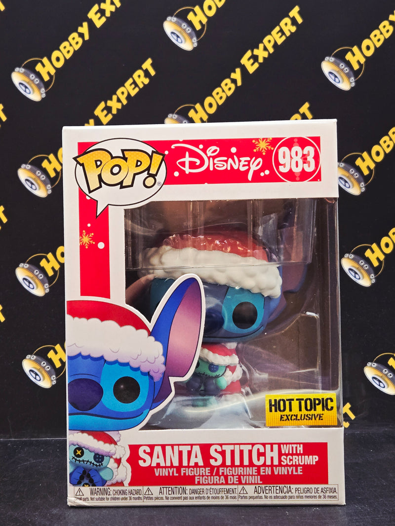 Santa Stitch With Scrump