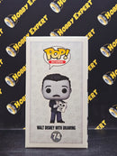 Walt Disney With Drawing