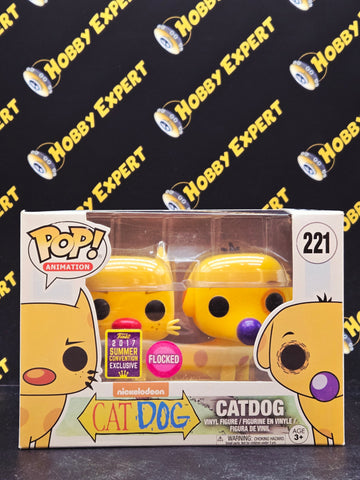 Catdog #221 - 2017 Summer Convention / Flocked - Nickelodeon Catdog
