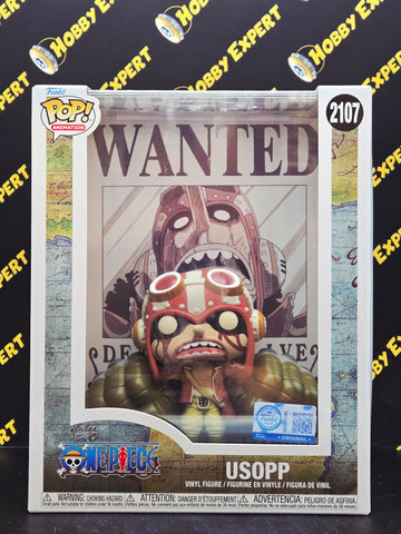 God Usopp Wanted Poster #2107 - Funko Excl. - One Piece