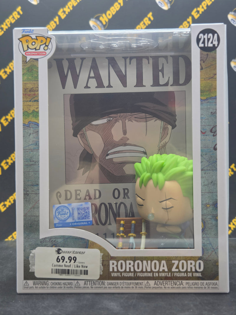 Wanted Poster Roronoa Zoro