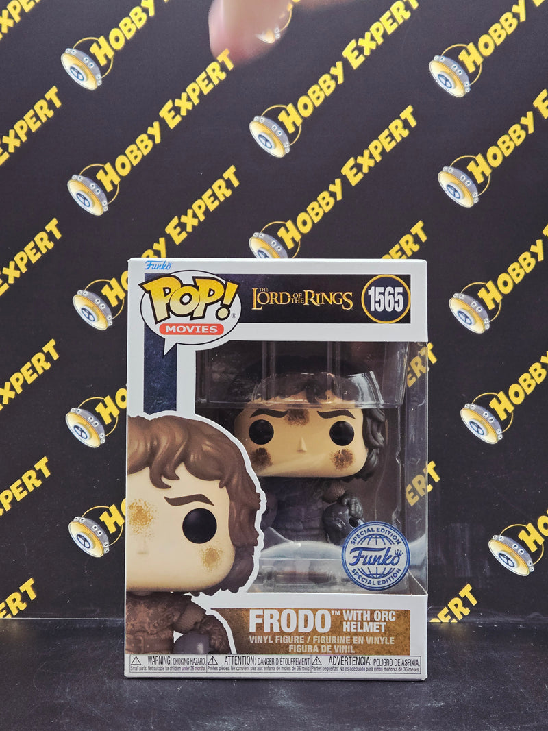 Frodo With Orc Helmet