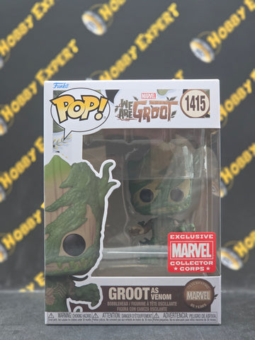 Groot As Venom #1415 - Marvel Corps Excl - We Are Groot
