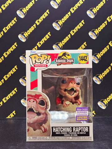 Hatching Raptor #1442 - 2023 SDCC Shared Excl. - Jurassic Park 30Years