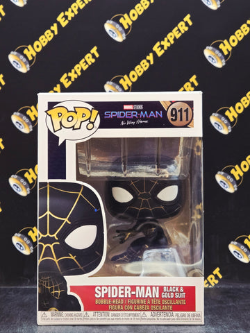 Spider-Man Black & Gold Suit #911 - Spider-Man No Way Home