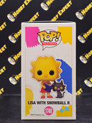 Lisa With Snowball 2