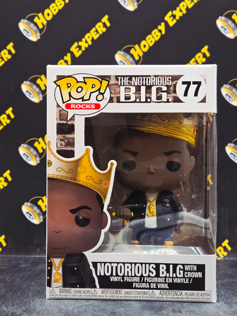 Notorious B.I.G. with Crown