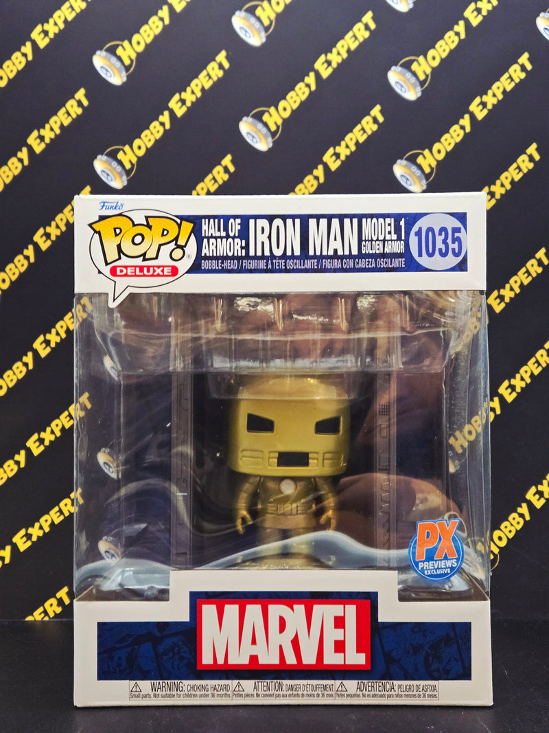 Hall Of Armor: Iron Man Model 1 Golden Armor