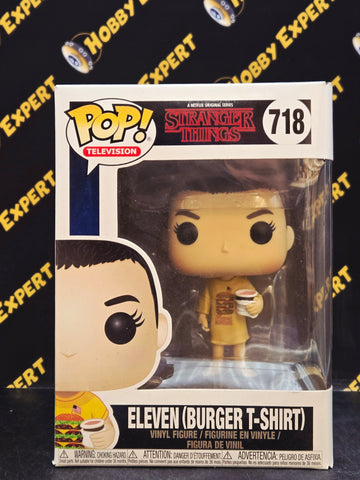 Eleven Burger T-Shirt #718 - Stranger Things