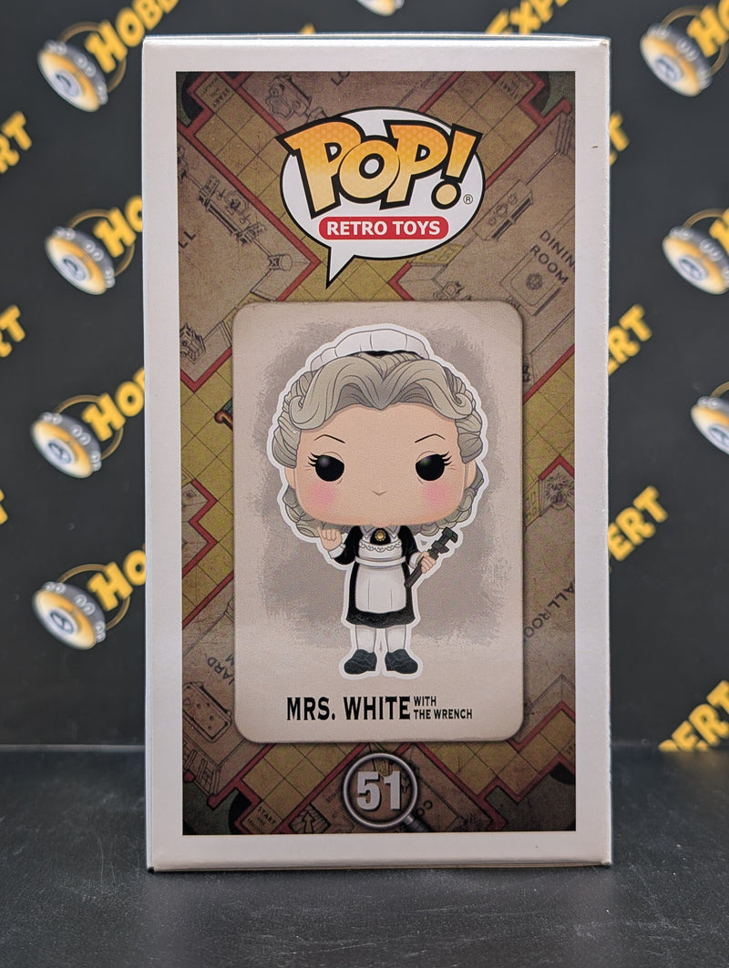 Mrs. White With Wrench