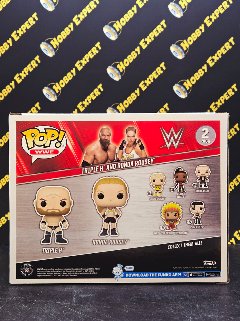 Tripe H & Ronda Rousey - WWE