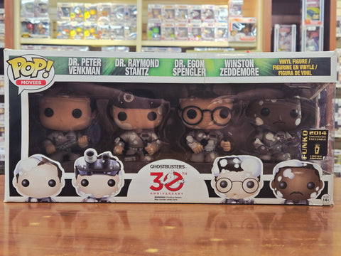 Dr Peter Venkman / Dr Raymond Stantz / Dr Egon Spengler / Winston Zeddemore - Funko 2014 Convention Excl. - Ghostbuster