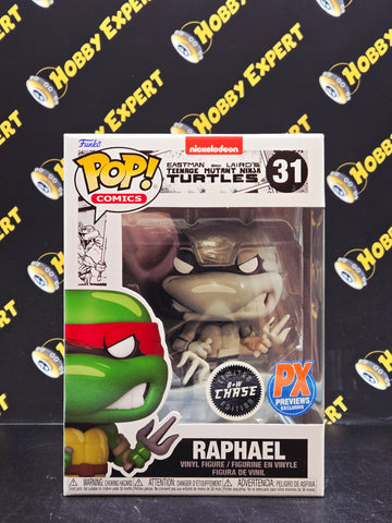 Raphael #31 - B+W Chase / PX Previews - Teenage Mutant Ninja Turtles
