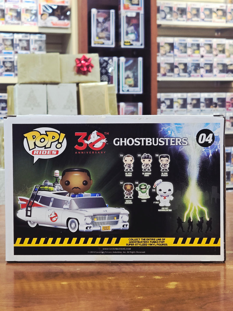 Ecto 1 With Winston Zeddemore