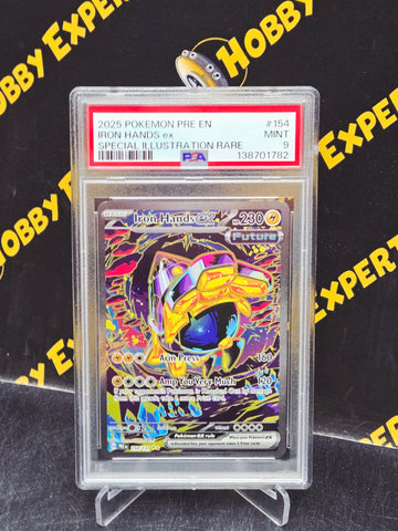 Iron Hands ex SIR #154 - Prismatic Evolution - PSA 9