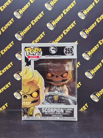 Scorpion Flaming Skull #255 - NO STICKER - Mortal Kombat X