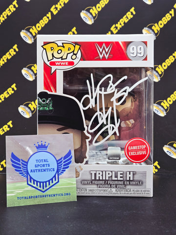 Triple H #99 - Gamestop Exclusive - Signed By Paul Michael Levesque / Total Sports Certified - WWE