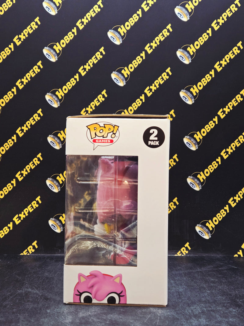 Shadow & Amy 2 Pack - Flocked / 2024 Target Con - Sonic The Hedgehog