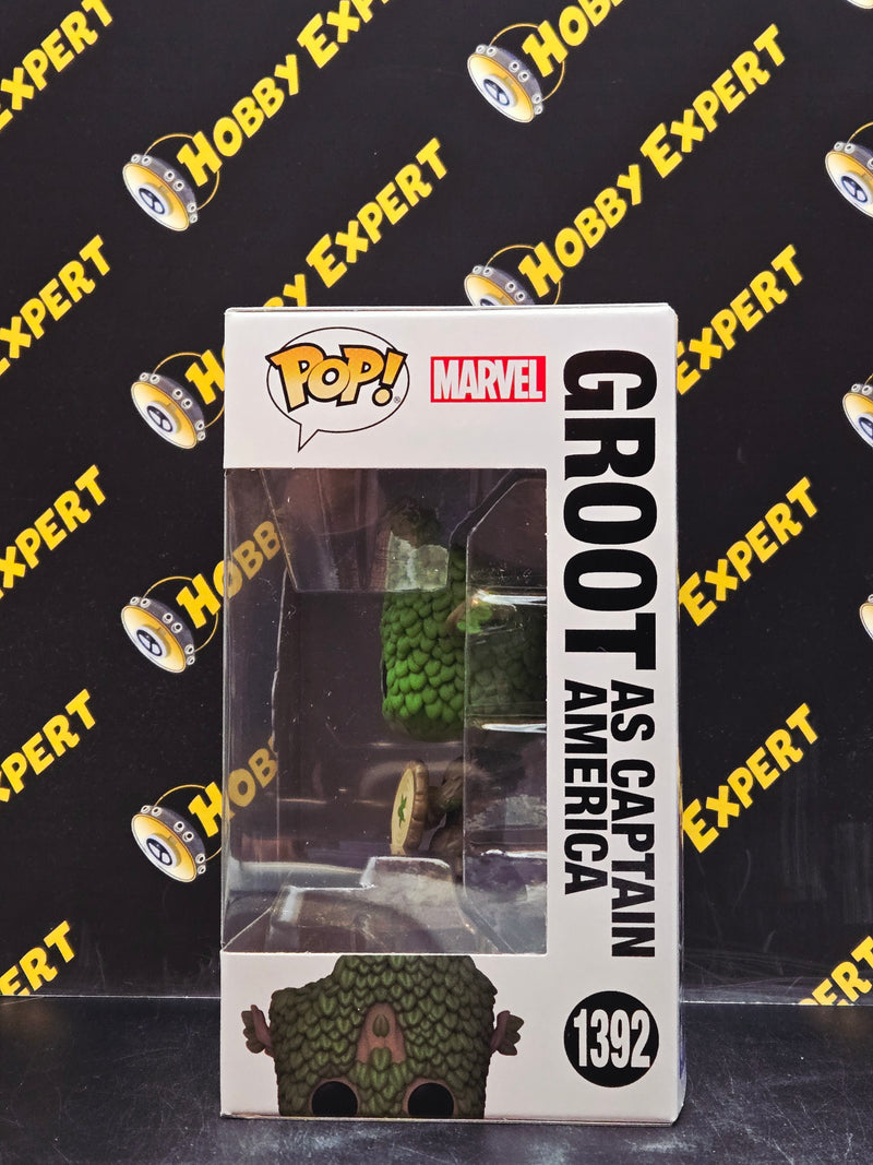 Groot As Captain America