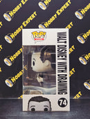 Walt Disney With Drawing