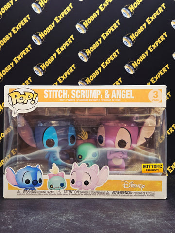 Stitch, Scrump, & Angel 3 Pack - Hot Topic Excl. - Disney