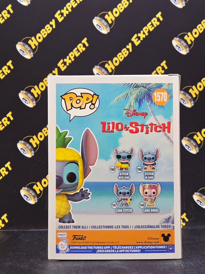 Stitch as Pineapple