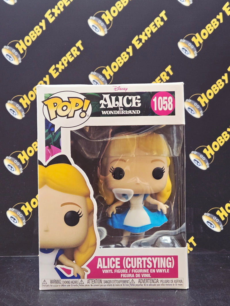 Alice Curtsying