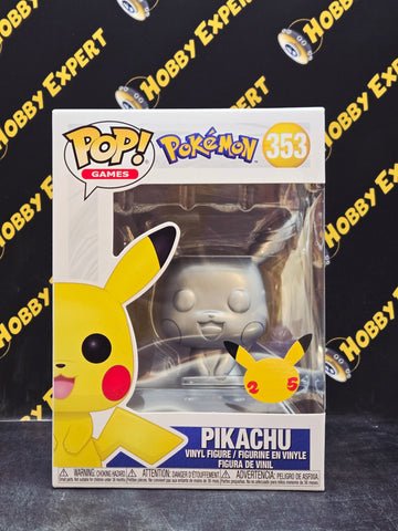 Pikachu (Silver Metallic) #353 (25Th Anniversary) - Pokemon