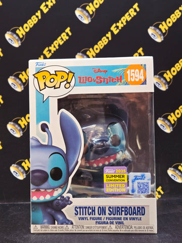Stitch On Surfboard #1594 - 2025 SDCC Excl. - Disney Lilo & Stitch