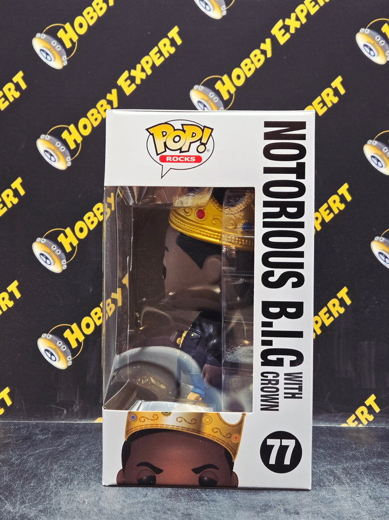 Notorious B.I.G. with Crown