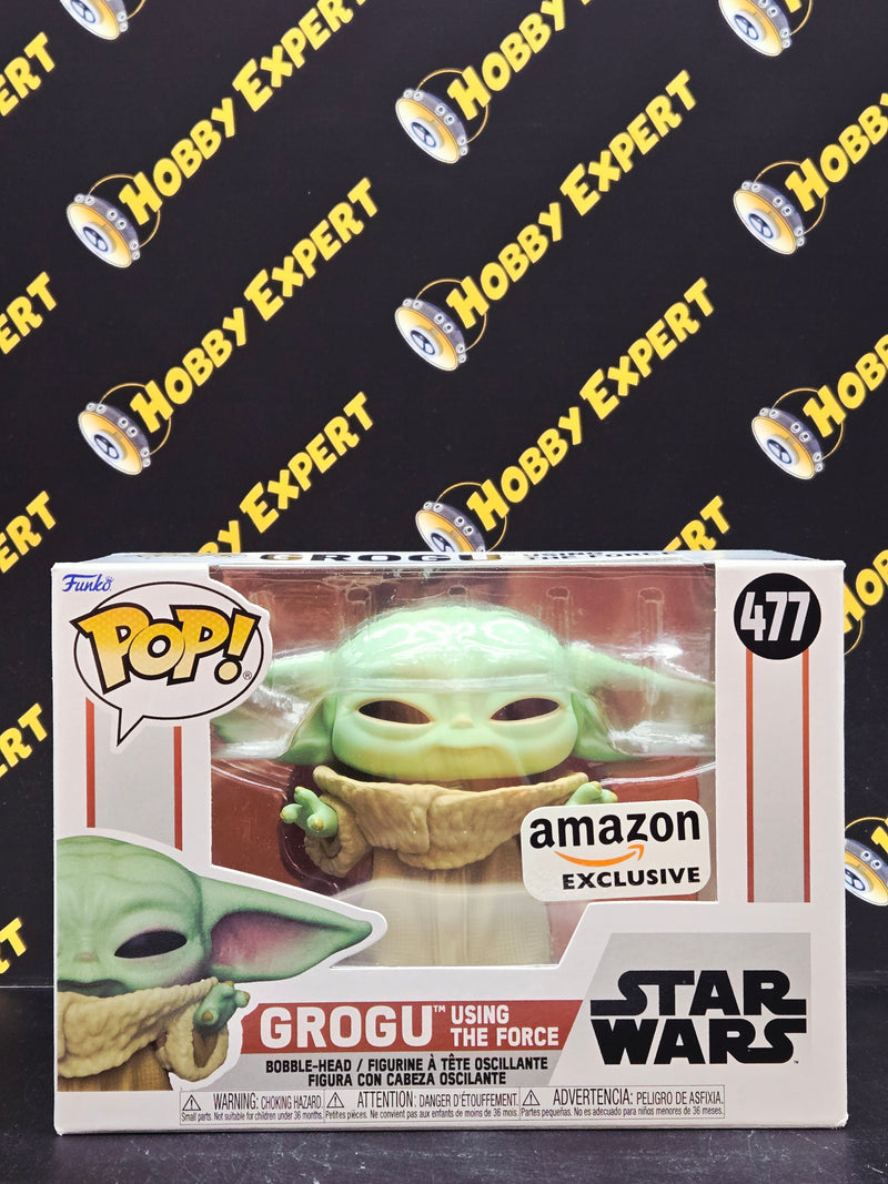 Grogu Using Force