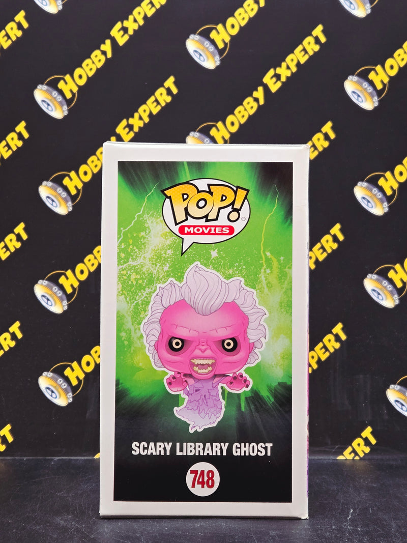 Scary Library Ghost