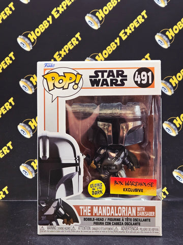 The Mandalorian #491 - Glows In The Dark / Box Warehouse Excl. - Star Wars