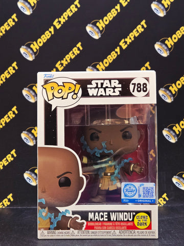 Mace Windu #788 - Glows In The Dark / Gamestop Exclusive - Star Wars