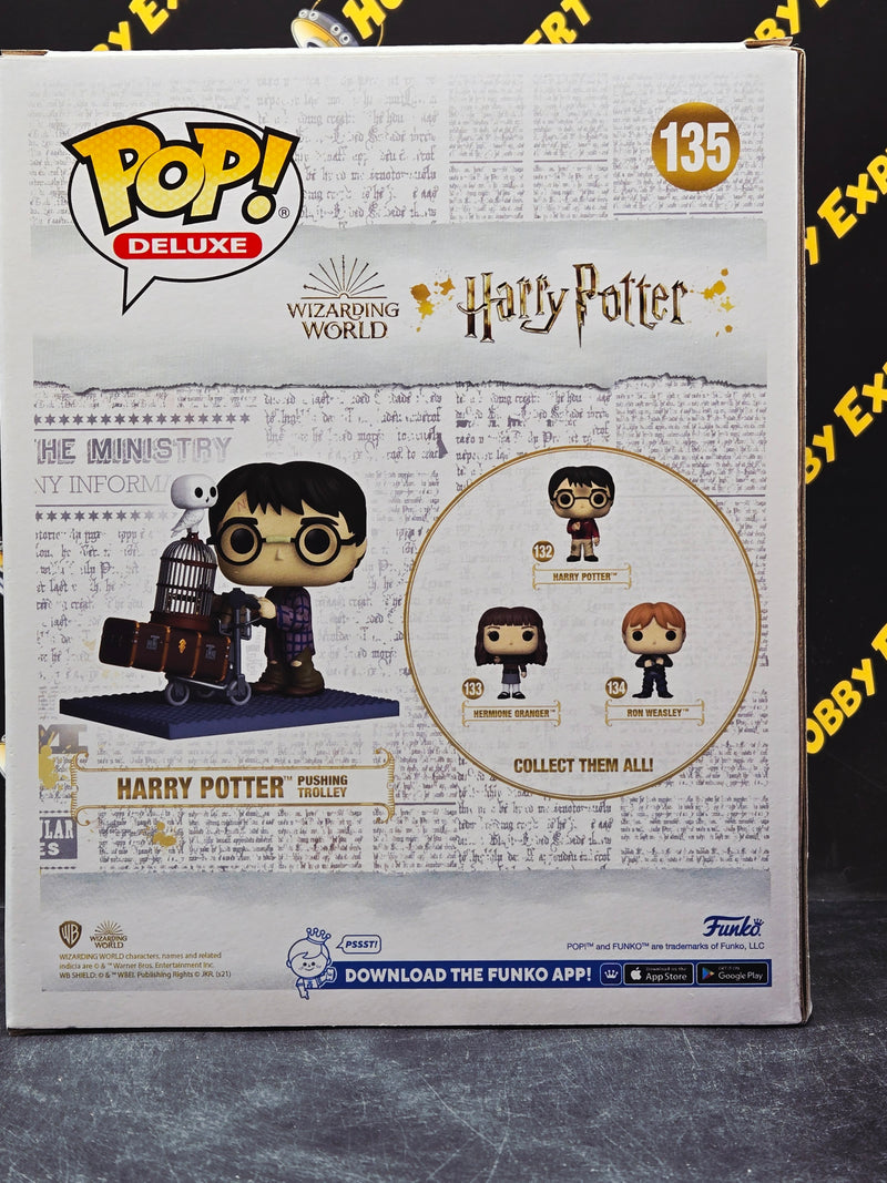 Harry Potter Pushing Trolley
