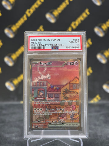 Mew ex #053 - 151 UPC Promo - PSA 10