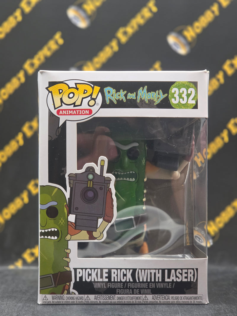 Pickle Rick With Laser