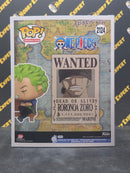 Wanted Poster Roronoa Zoro